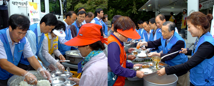 밥 한 끼의 따뜻함, 대성에너지 `무료급식 봉사활동` 사회공헌 활동 사진