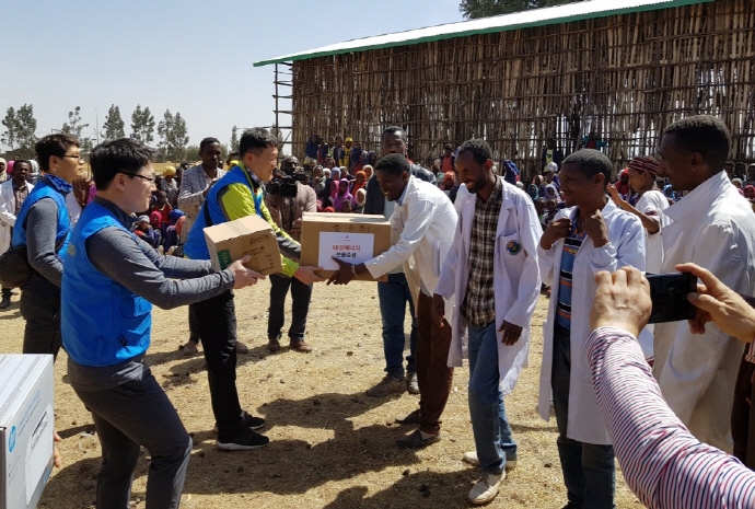 대성에너지, 에티오피아 발쿠메초등학교에 새 교실 신축 후원 사회공헌 활동 사진